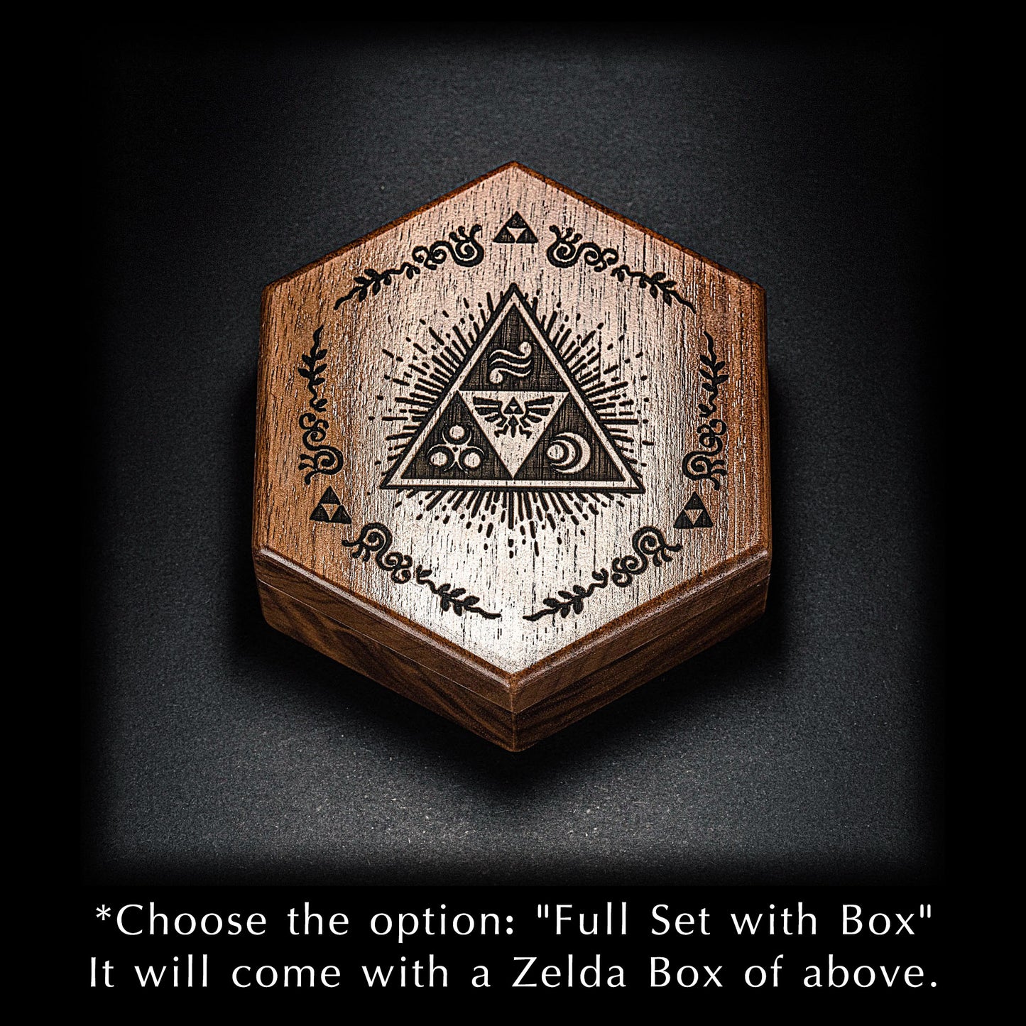 Green Glass Zelda DnD D&D Dice Chonk D20 - CrystalMaggie