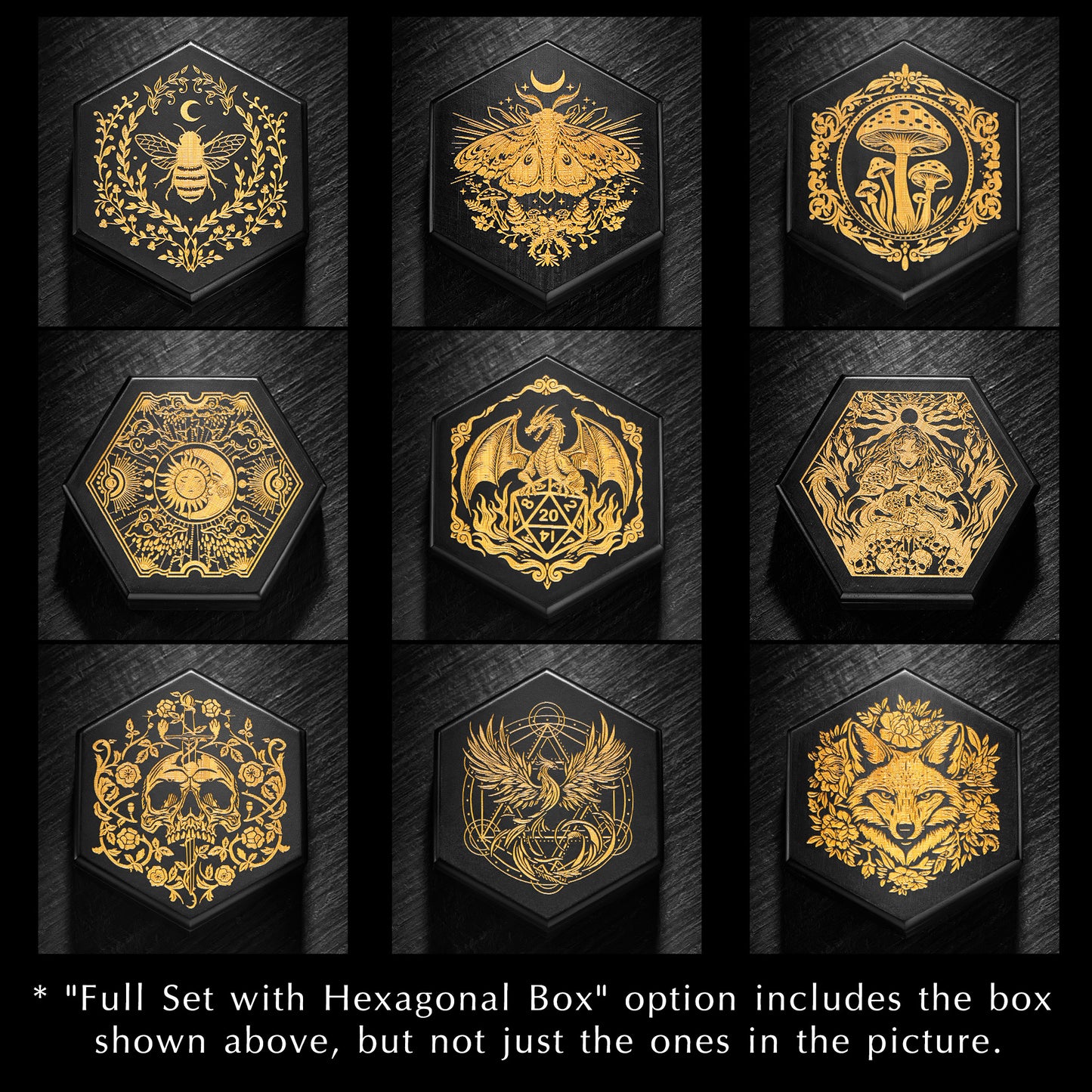 Dark Blue Liquid Core Resin Galaxy Dice Hollow Knight Dice