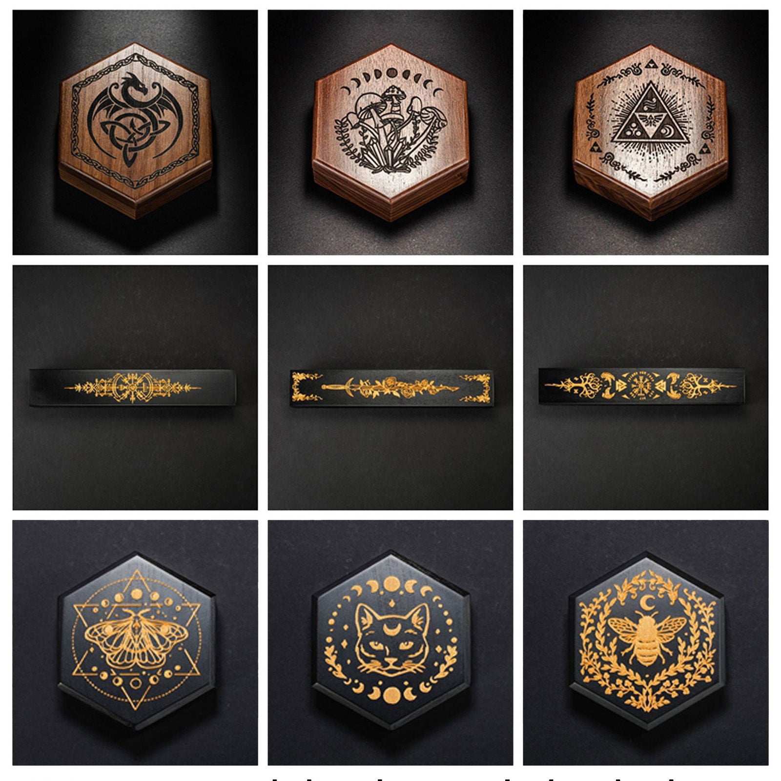 Mystery Random DnD D&D Dice Set - CrystalMaggie