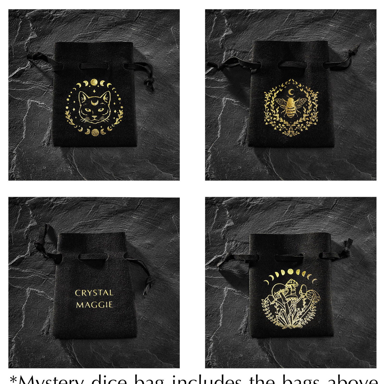 Mystery Random DnD D&D Dice Set - CrystalMaggie