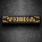 Black Wood Starry Moon Mushroom Motif DnD D&D Dice Box