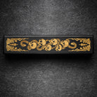 Black Wood Skulls and Snakes Motif DnD D&D Dice Box