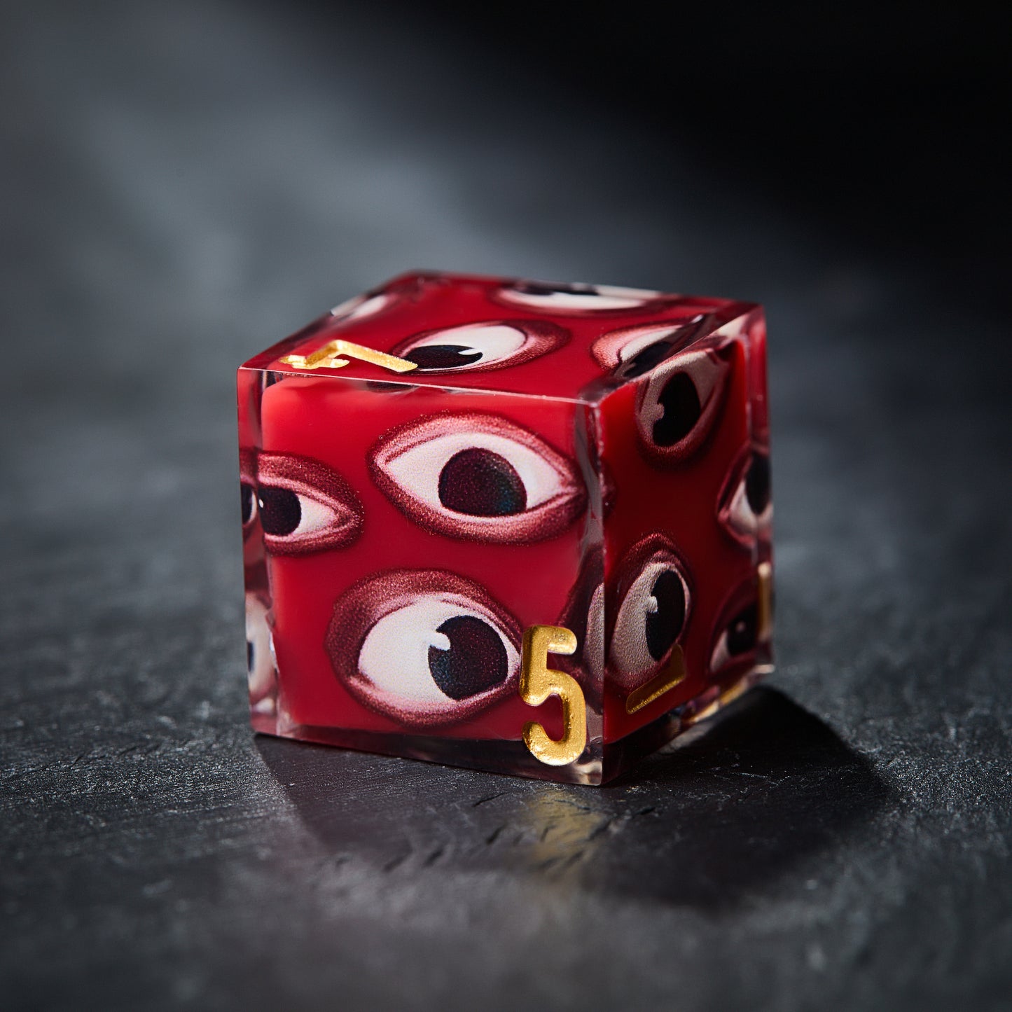 Many Eyes Resin DnD D&D Dice Set