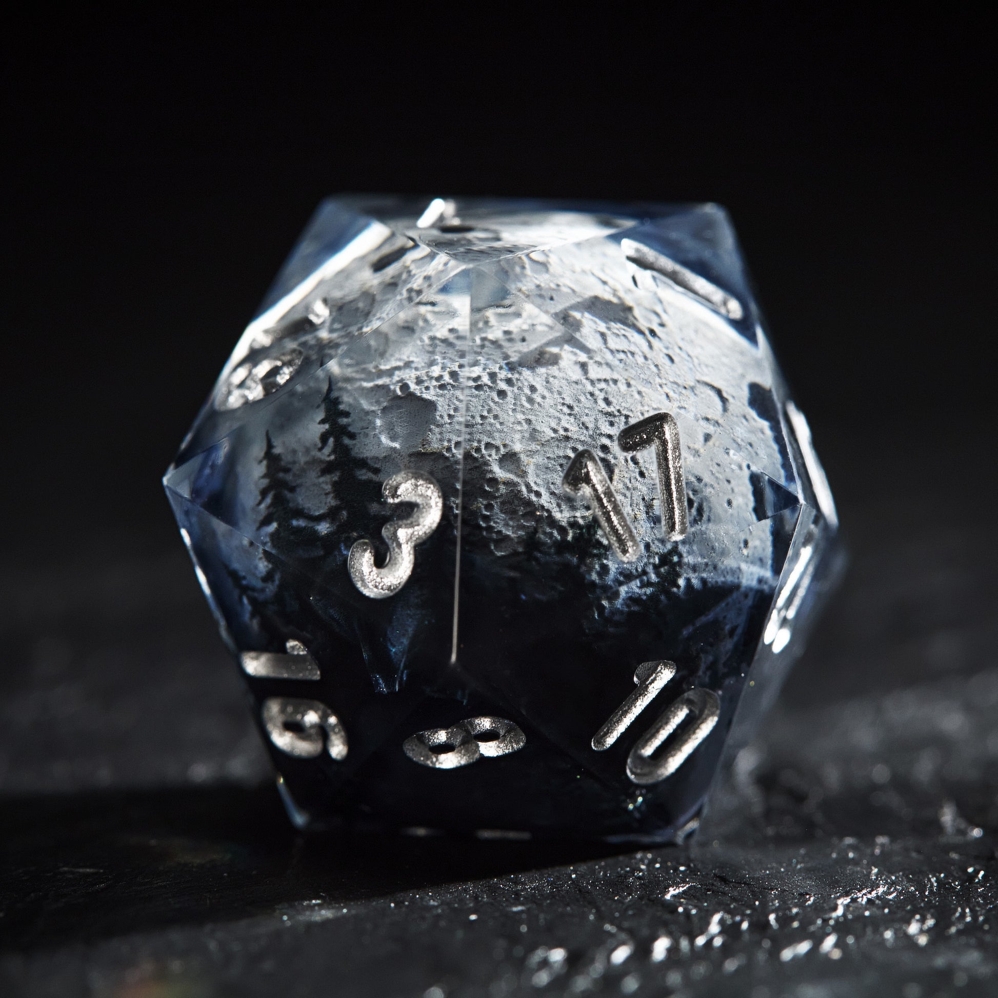 Enchanted Forest of the Moon Dice - CrystalMaggie