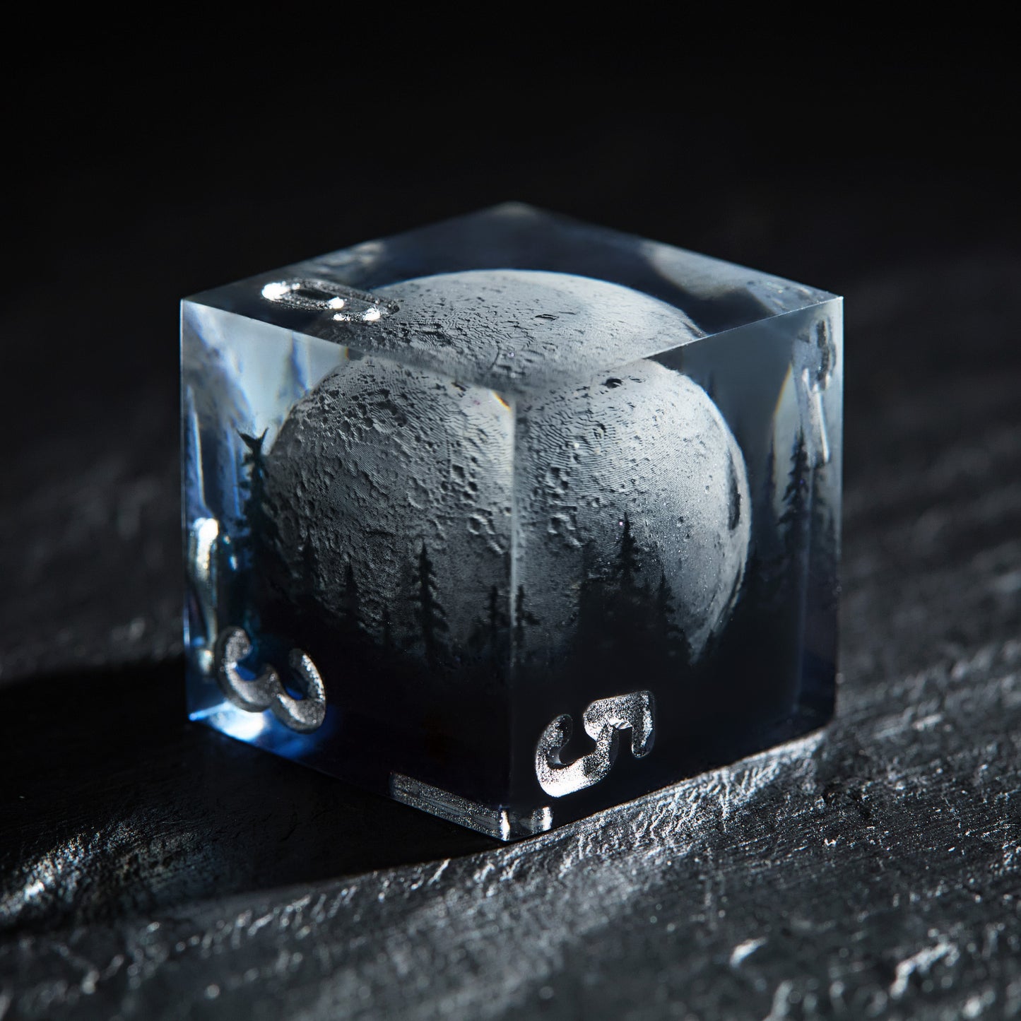 Enchanted Forest of the Moon Dice - CrystalMaggie