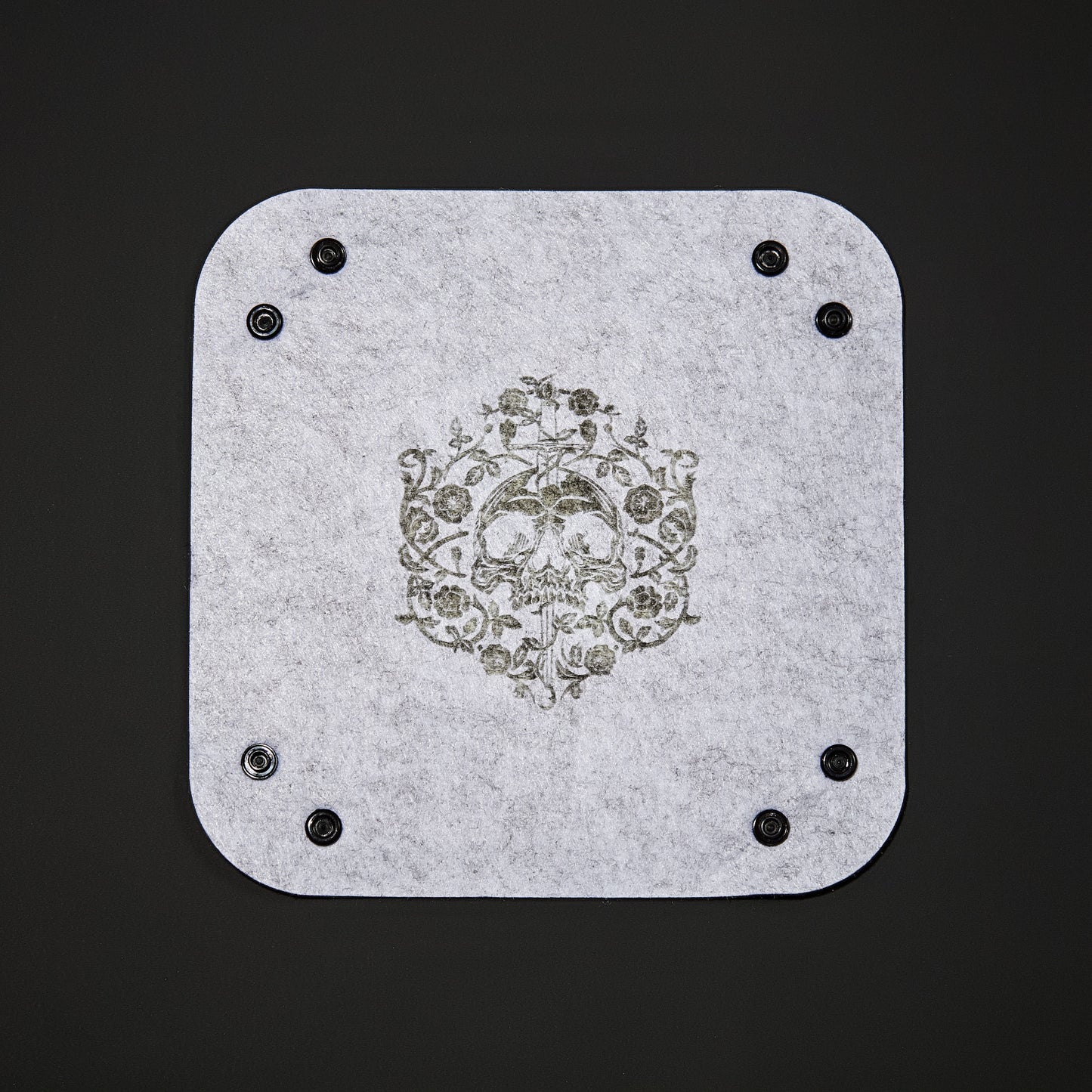 Rogue Rose Skull Motif Dice Tray