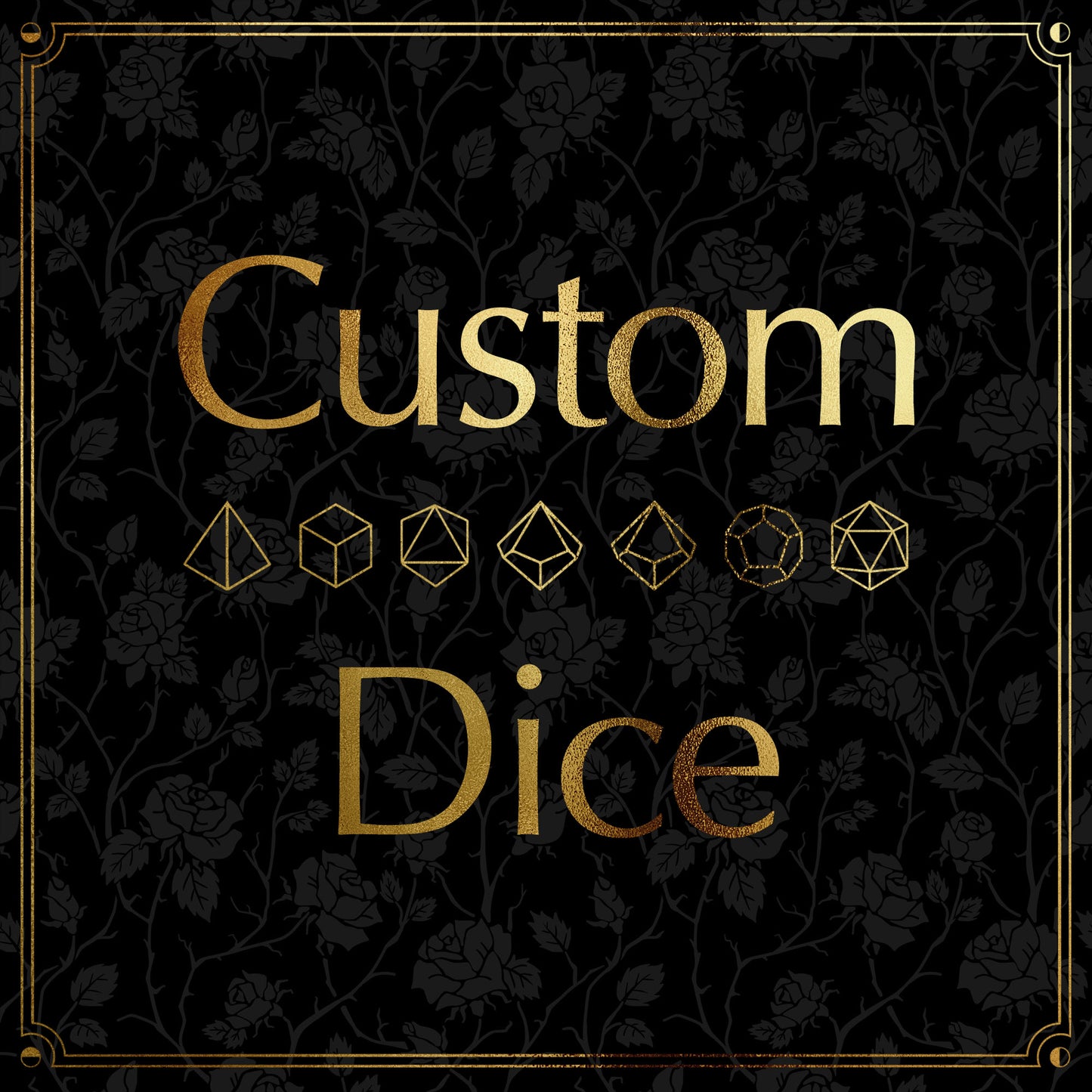 Custom Dice Wedding Dice - CrystalMaggie
