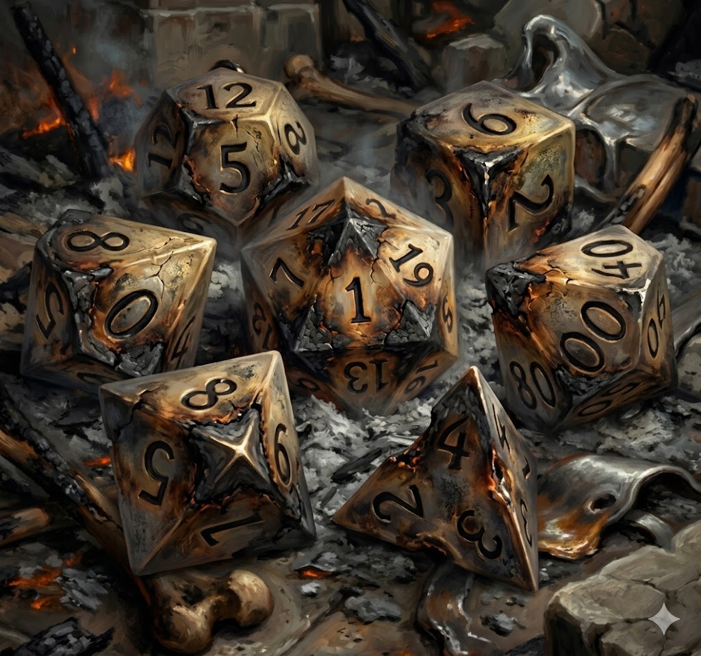 [Lab] Breath of War Dice - CrystalMaggie