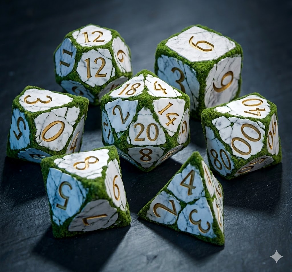 [Lab] The Verdant Ruins Dice - CrystalMaggie