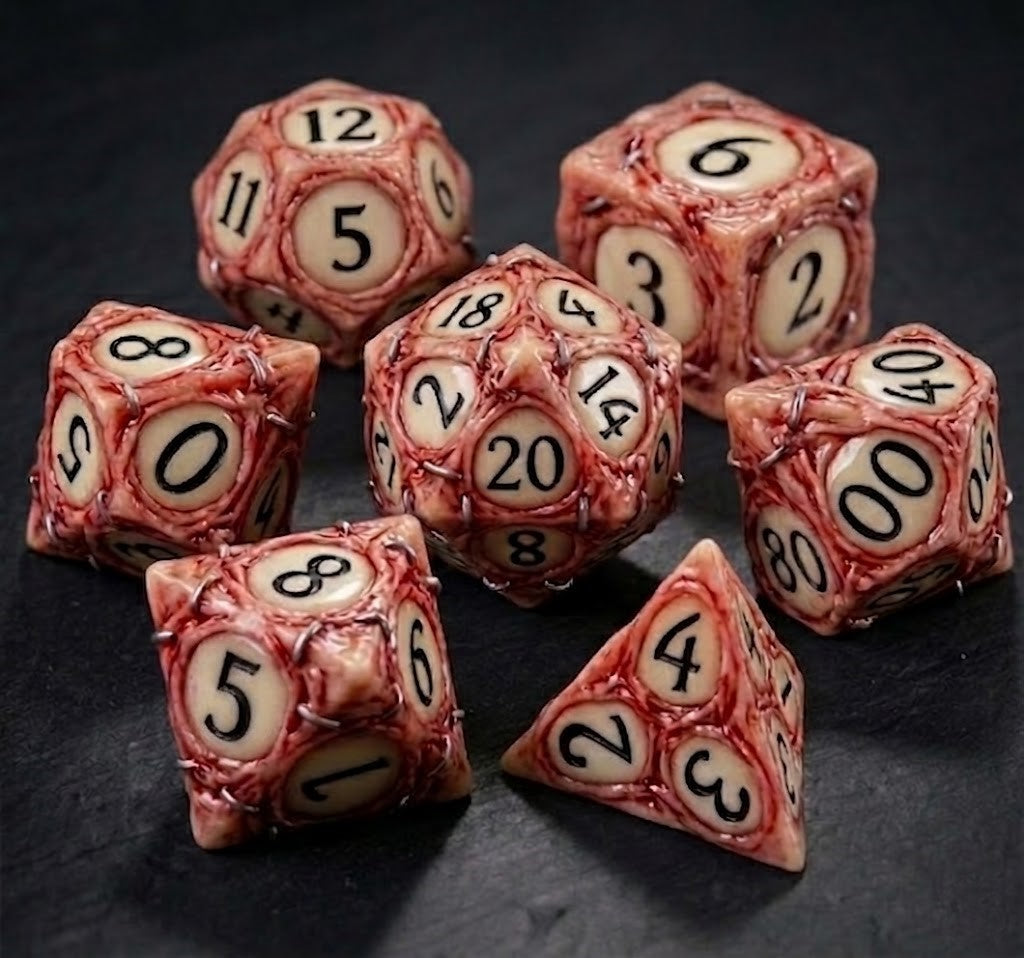 [Lab] Fleshbound Pact Dice - CrystalMaggie