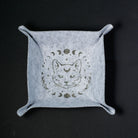 Moon Phase Cat Motif Dice Tray - CrystalMaggie
