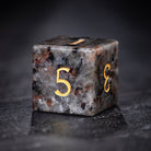 Yooperlite UV Reactive Gemstone DnD D&D Dice Chonk D20